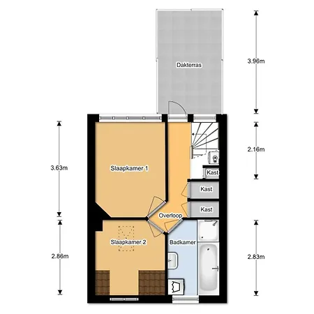 Little Paradise - House, Garden - 2 Bedrooms * Зандам